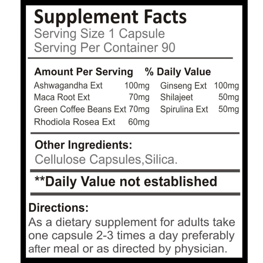 Energy Boost Capsules